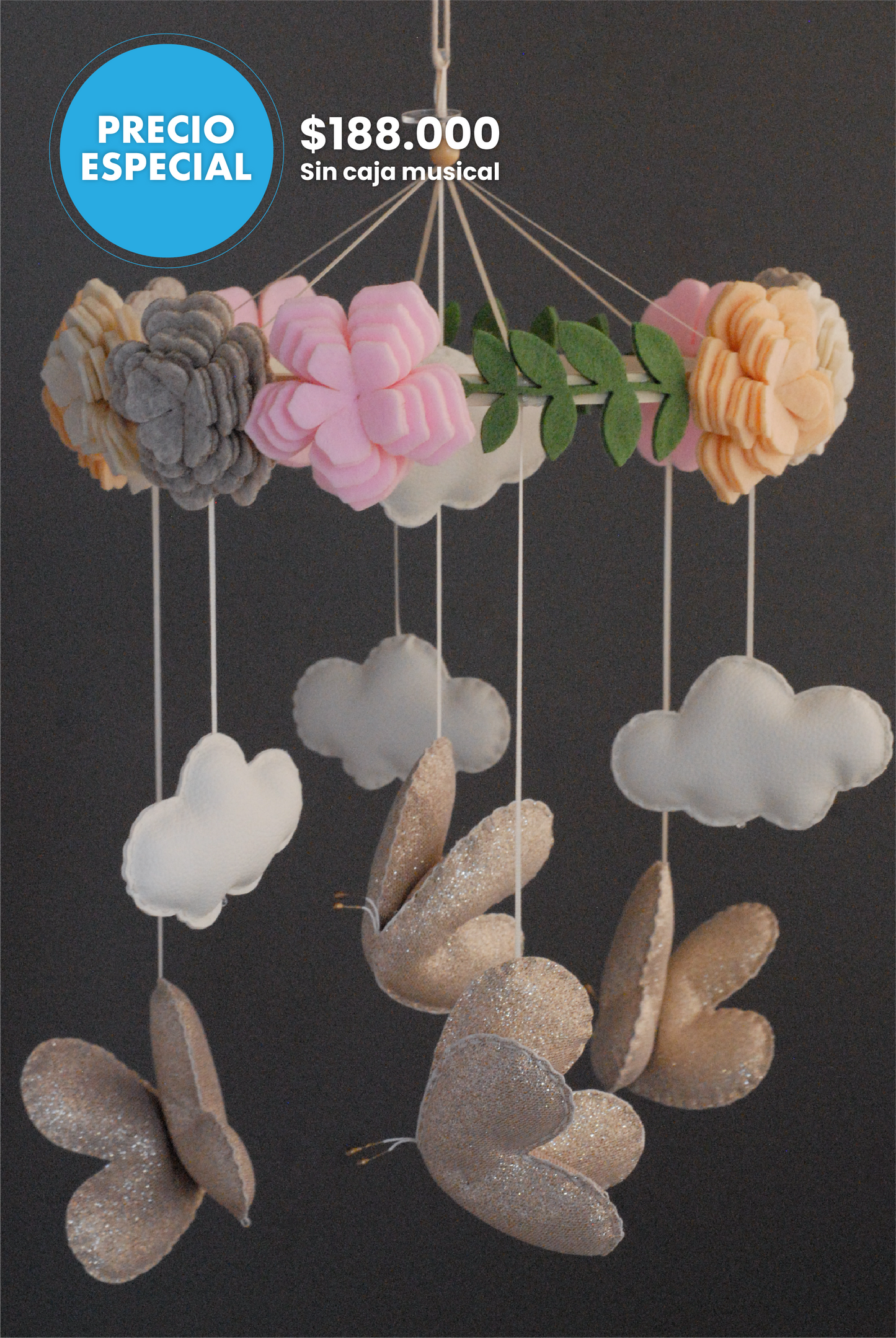 Móvil "El jardín de los sueños"