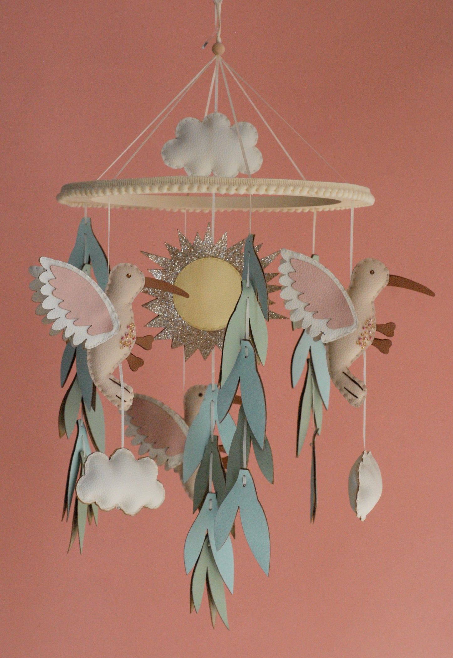 Móvil "El mensaje del Colibrí" Niña