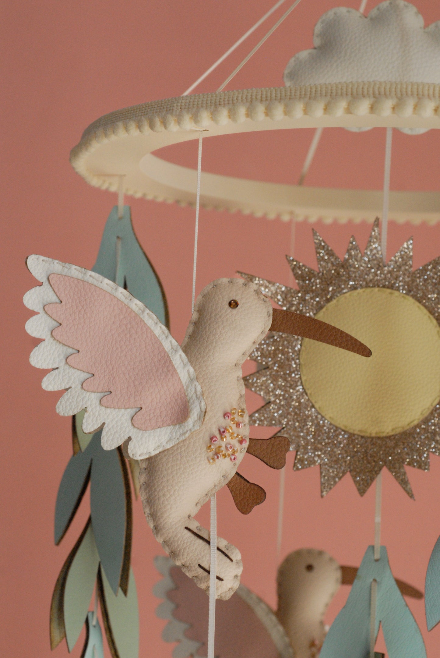 Móvil "El mensaje del Colibrí" Niña