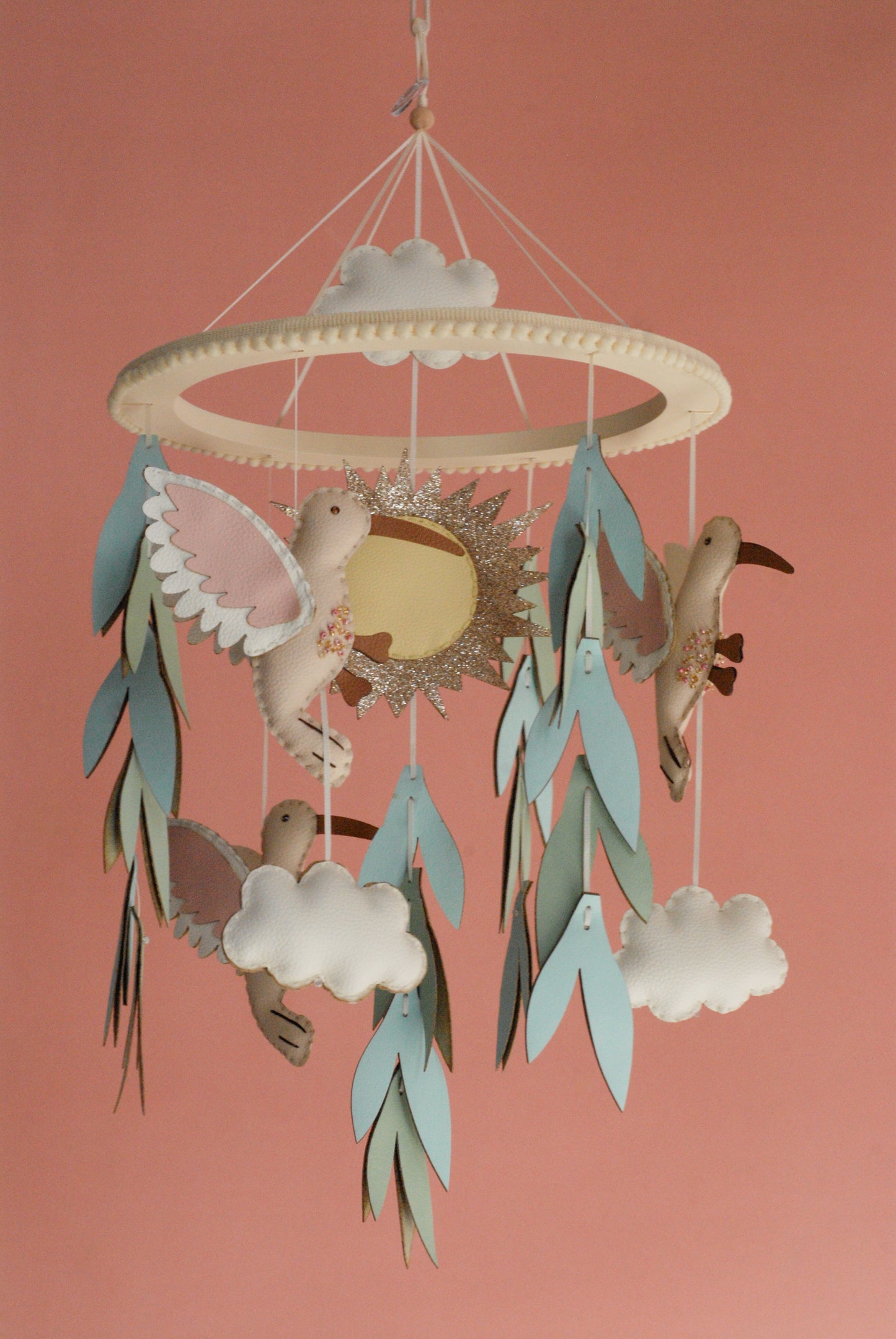 Móvil "El mensaje del Colibrí" Niña