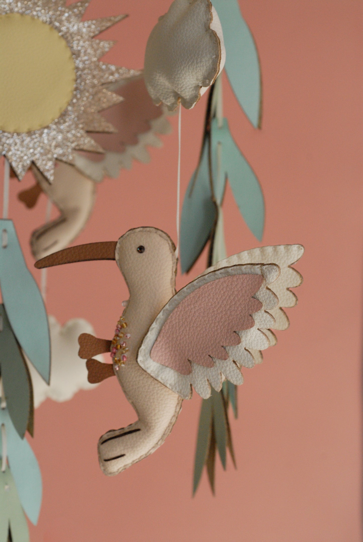 Móvil "El mensaje del Colibrí" Niña