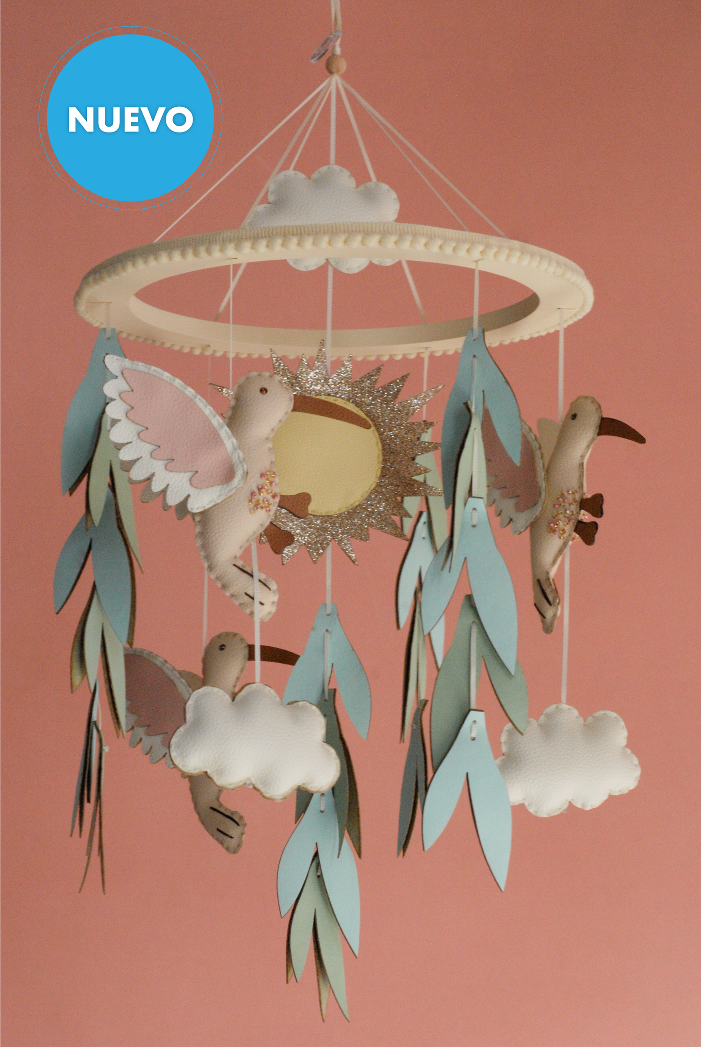 Móvil "El mensaje del Colibrí" Niña