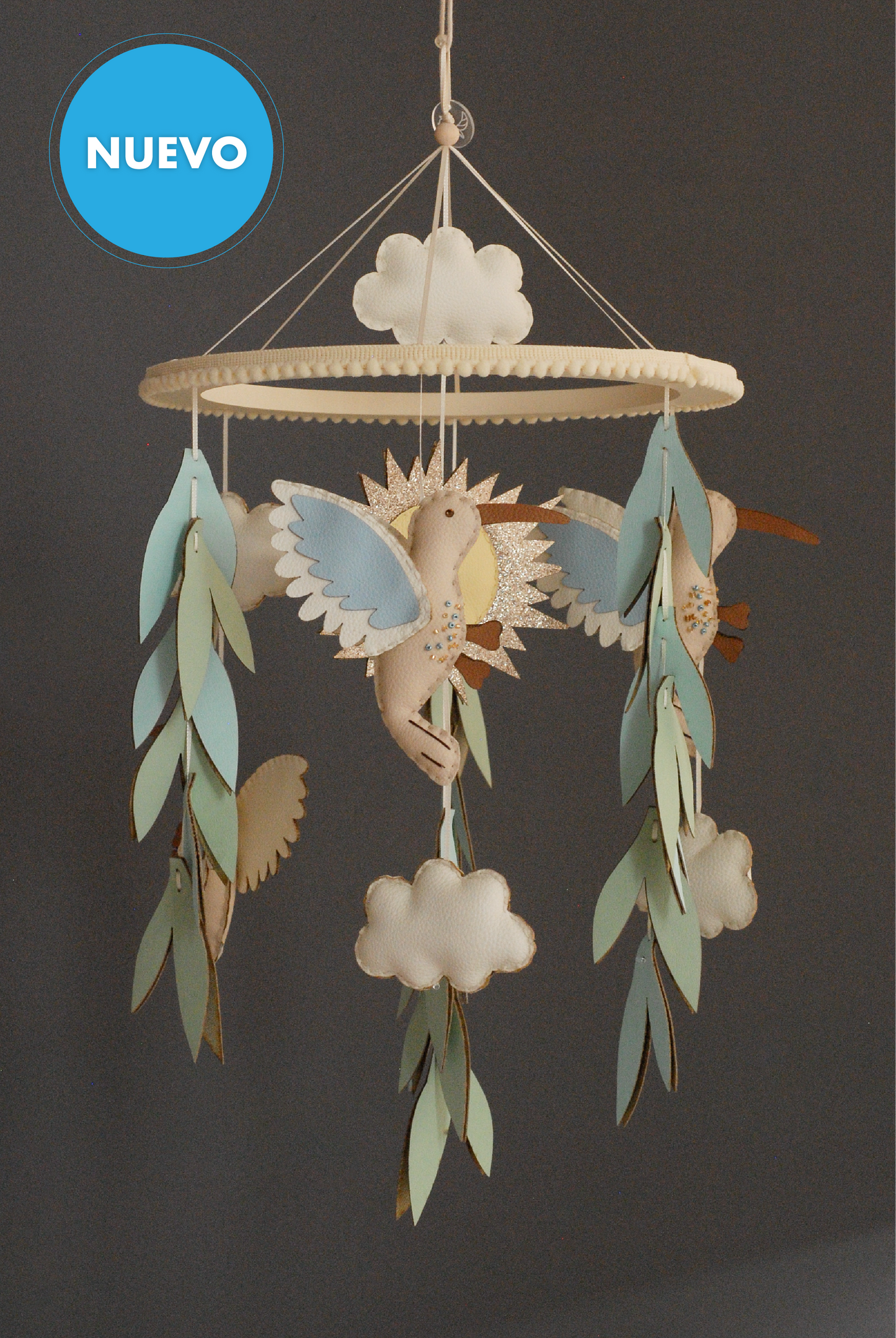 Móvil "El mensaje del Colibrí" Niño