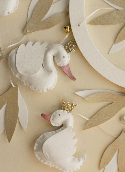 Móvil “Sueño de cisnes”