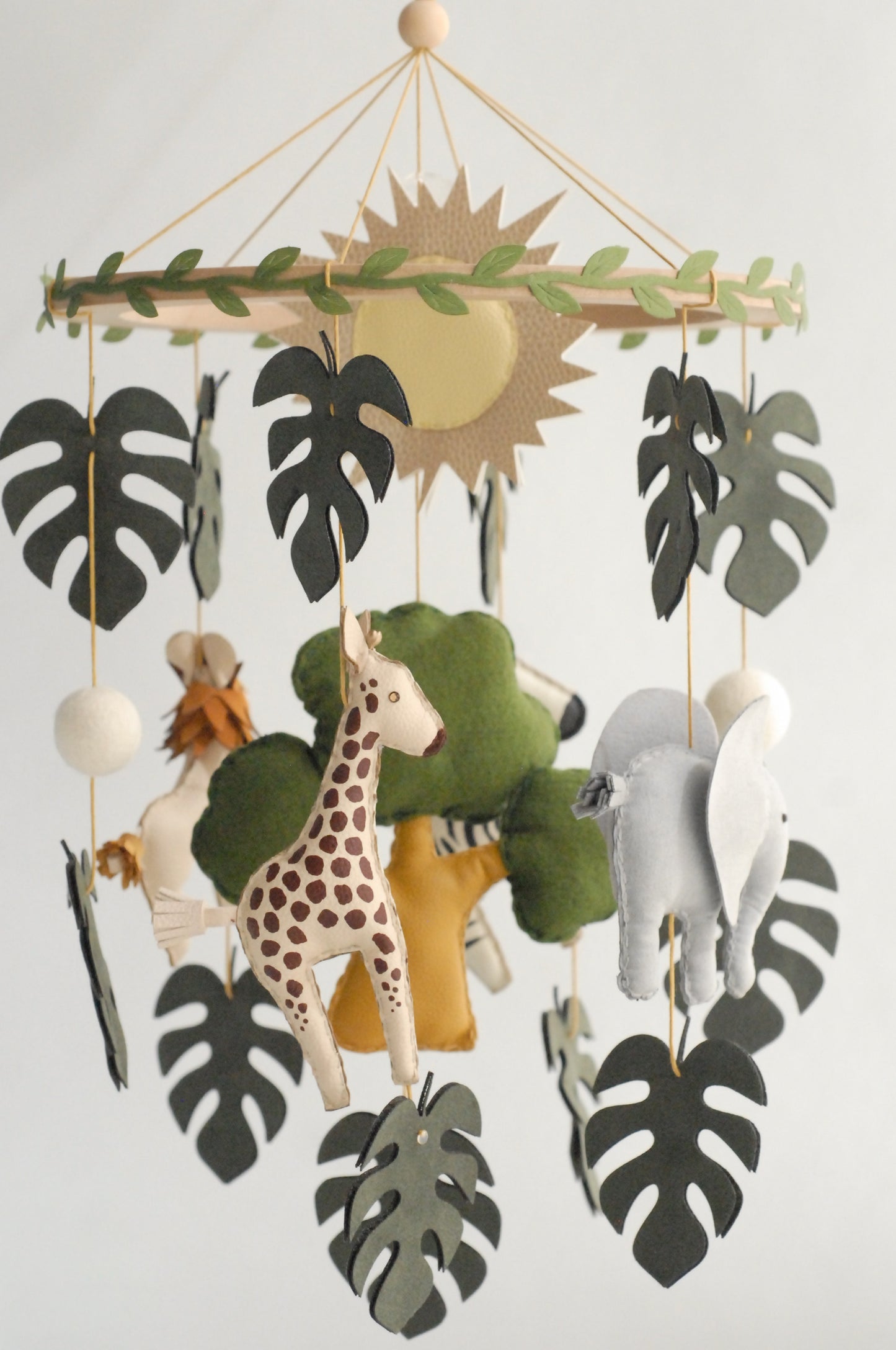 Móvil "Mis amigos de la selva"